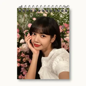 دفتر یادداشت لیسا بلک پینک Black Pink