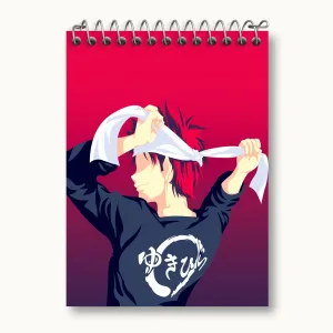 دفتر یادداشت سوما انیمه جنگ غذاها Food Wars