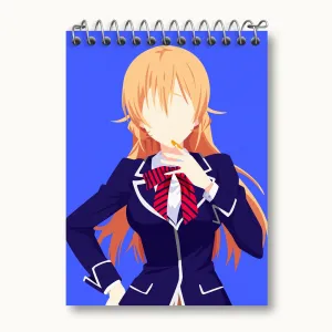 دفتر یادداشت ارینا انیمه جنگ غذاها Food Wars