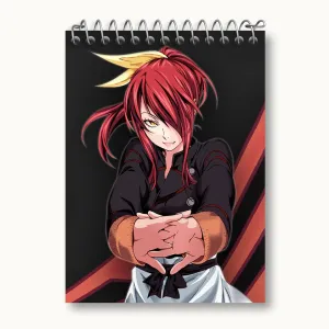 دفتر یادداشت ریندو انیمه جنگ غذاها Food Wars