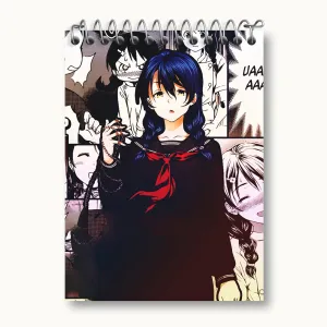 دفتر یادداشت مگومی انیمه جنگ غذاها Food Wars