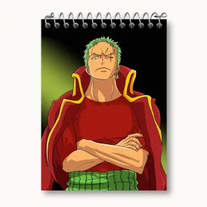 دفتر یادداشت زورو انیمه وان پیس One Piece