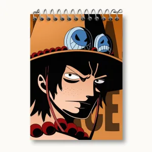 دفتر یادداشت پورتگاس انیمه وان پیس One Piece