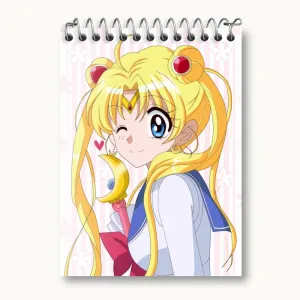 دفتر یادداشت اوساگی تسوکینو انیمه سیلور مون Sailor Moon