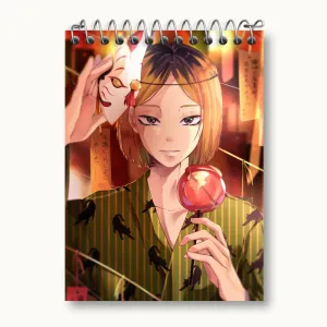 دفتر یادداشت کوزومه کنما انیمه هایکیو Haikyu