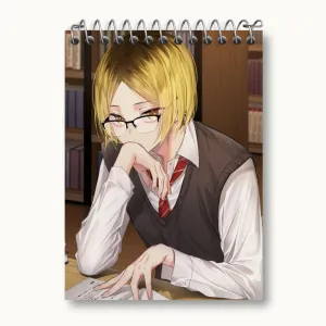 دفتر یادداشت کوزومه کنما انیمه هایکیو Haikyu