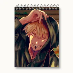 دفتر یادداشت دنجی انیمه مرد اره ای Chainsaw Man