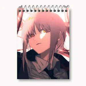 دفتر یادداشت ماکیما انیمه مرد اره ای Chainsaw Man