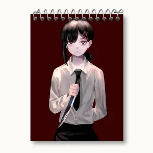 دفتر یادداشت ریزه انیمه مرد اره ای Chainsaw Man