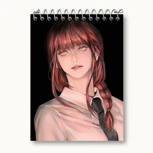 دفتر یادداشت ماکیما انیمه مرد اره ای Chainsaw Man