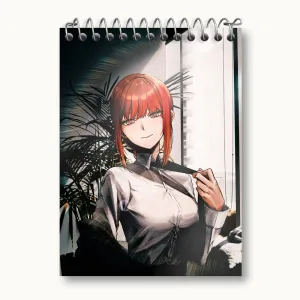 دفتر یادداشت ماکیما انیمه مرد اره ای Chainsaw Man