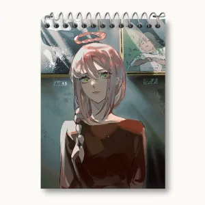 دفتر یادداشت ماکیما انیمه مرد اره ای Chainsaw Man