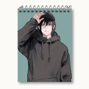 دفتر یادداشت هایاکاوا انیمه مرد اره ای Chainsaw Man