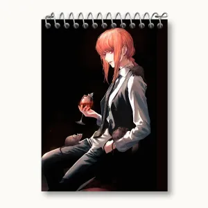 دفتر یادداشت ماکیما انیمه مرد اره ای Chainsaw Man