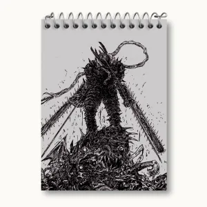 دفتر یادداشت دنجی انیمه مرد اره ای Chainsaw Man