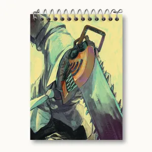 دفتر یادداشت دنجی انیمه مرد اره ای Chainsaw Man