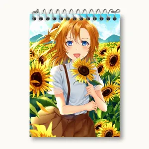 دفتر یادداشت هونوکا انیمه لاو لایو Love Live