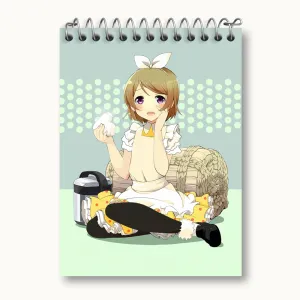 دفتر یادداشت هانایو کویزومی انیمه لاو لایو Love Live