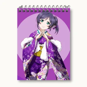 دفتر یادداشت اومی سونادا انیمه لاو لایو Love Live