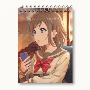 دفتر یادداشت واتانابه یو انیمه لاو لایو Love Live
