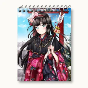 دفتر یادداشت دیا انیمه لاو لایو Love Live