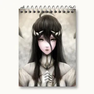 دفتر یادداشت البیدو انیمه اورلرد Overlord