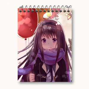 دفتر یادداشت همورا انیمه مادوکا مجیکا Madoka Magica