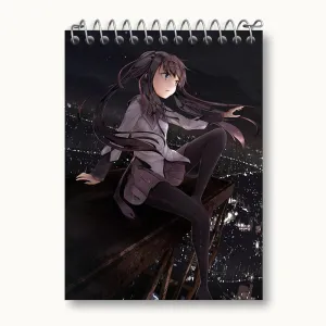 دفتر یادداشت همورا اکامی انیمه مادوکا مجیکا Madoka Magica