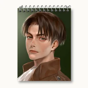 دفتر یادداشت لیوای انیمه اتک آن تایتان Attack on Titan