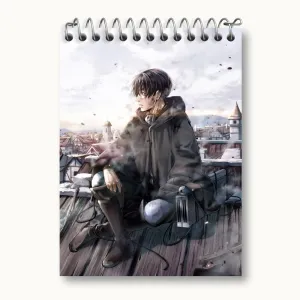 دفتر یادداشت لیوای انیمه اتک آن تایتان Attack on Titan