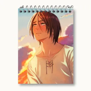 دفتر یادداشت ارن یگر انیمه اتک آن تایتان Attack on Titan