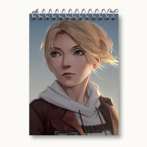 دفتر یادداشت انی انیمه اتک آن تایتان Attack on Titan