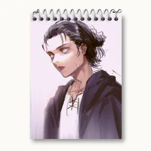 دفتر یادداشت ارن انیمه اتک آن تایتان Attack on Titan
