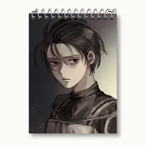 دفتر یادداشت میکاسا انیمه اتک آن تایتان Attack on Titan