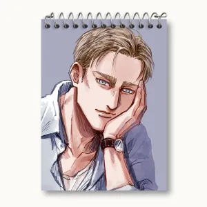 دفتر یادداشت اروین اسمیث انیمه اتک آن تایتان Attack on Titan