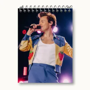 دفتر یادداشت هری استایلز گروه موسیقی وان دایرکشن One Direction