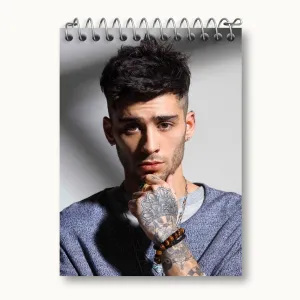 دفتر یادداشت زین مالیک گروه موسیقی وان دایرکشن One Direction