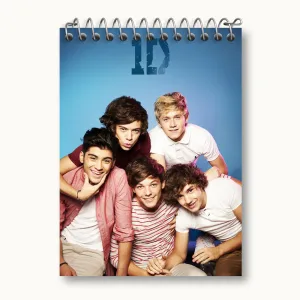 دفتر یادداشت گروه موسیقی وان دایرکشن One Direction