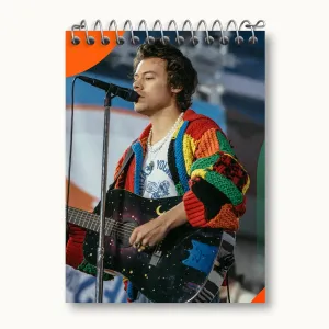 دفتر یادداشت هری استایلز گروه موسیقی وان دایرکشن One Direction