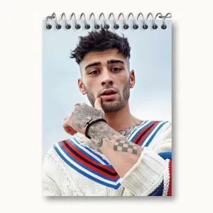 دفتر یادداشت زین مالیک گروه موسیقی وان دایرکشن One Direction