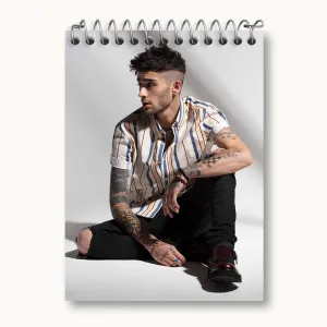 دفتر یادداشت زین مالیک گروه موسیقی وان دایرکشن One Direction