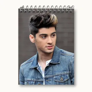 دفتر یادداشت زین مالیک گروه موسیقی وان دایرکشن One Direction