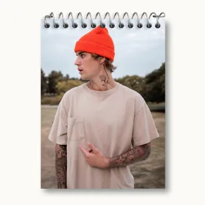 دفتر یادداشت جاستین بیبر Justin Bieber