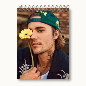دفتر یادداشت جاستین بیبر Justin Bieber