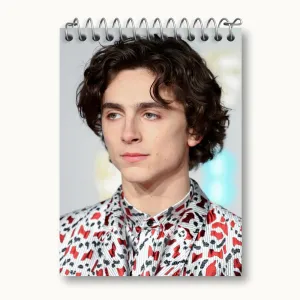 دفتر یادداشت تیموتی شالامی Timothée Chalamet