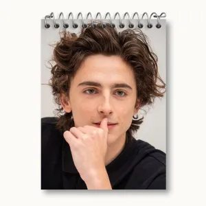 دفتر یادداشت تیموتی شالامی Timothée Chalamet