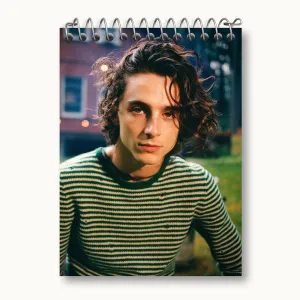 دفتر یادداشت تیموتی شالامی Timothée Chalamet
