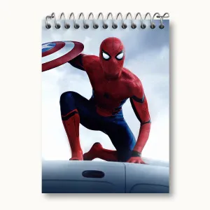 دفتر یادداشت مرد عنکبوتی مارول Marvel
