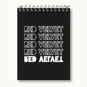 دفتر یادداشت گروه رد ولوت Red Velvet