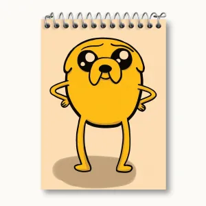 دفتر یادداشت جیک وقت ماجراجویی Adventure Time